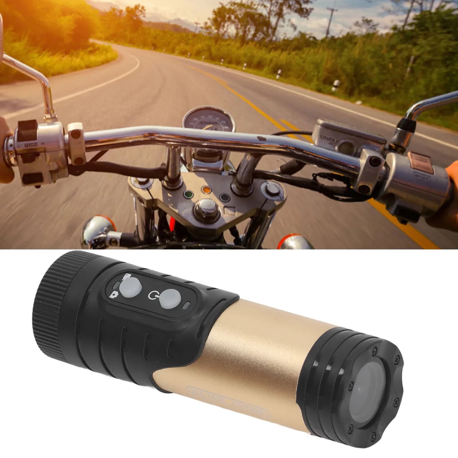 1080P HD camera for Bicycle Helmet and Moto with WiFi, Flashlight, Anti-Shake, Waterproof, Sports Camera DV H68A