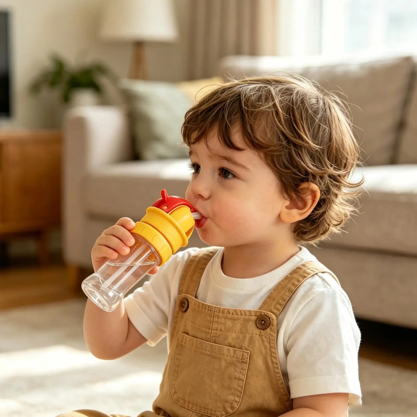 Tappo per bottiglia d'acqua con cannuccia, adattatore universale in silicone per bottiglie d'acqua con cannuccia, per casa, viaggi, auto, succhi di frutta, bibite