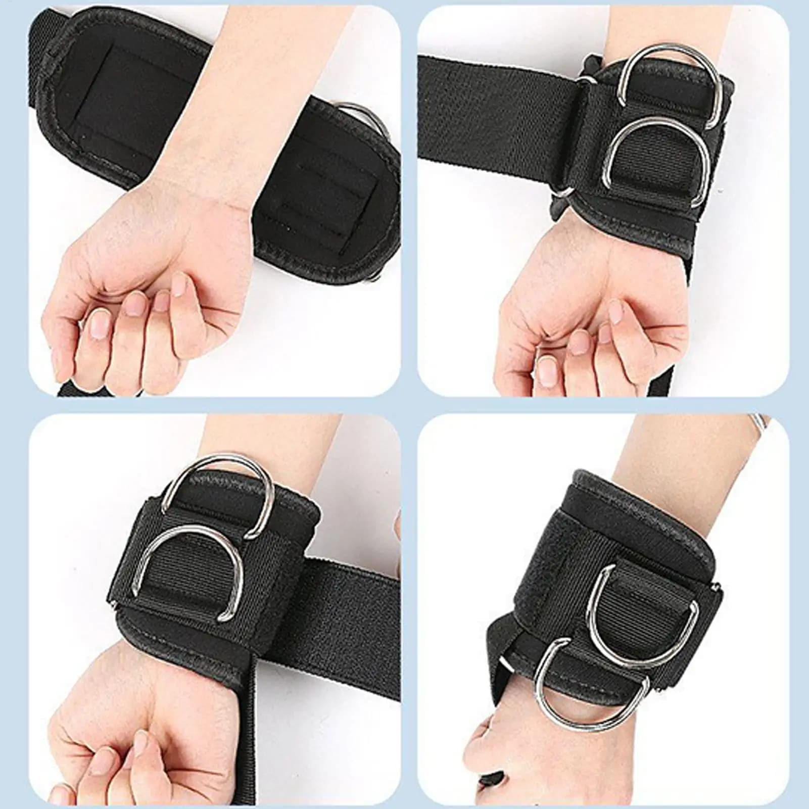 Tutore per polso per sollevamento pesi Supporto per polso ergonomico regolabile per sollevamento pesi Supporto per polso da palestra Avvolgimento per palestra Pull Up Deadlifting