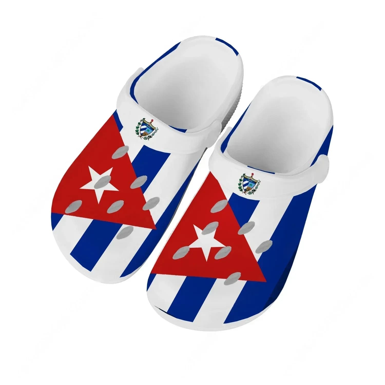 Sandali con bandiera nazionale di Cuba, per uomo, donna, adolescente, scarpe da acqua alla moda, ciabatte estive traspiranti da giardino e da spiaggia