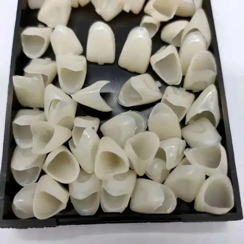 New Arrival: Replacement kit for Corone Dentali Temporanee in Porcelain, Denti Finti in Resina, Faccette Sbiancanti C854-fro