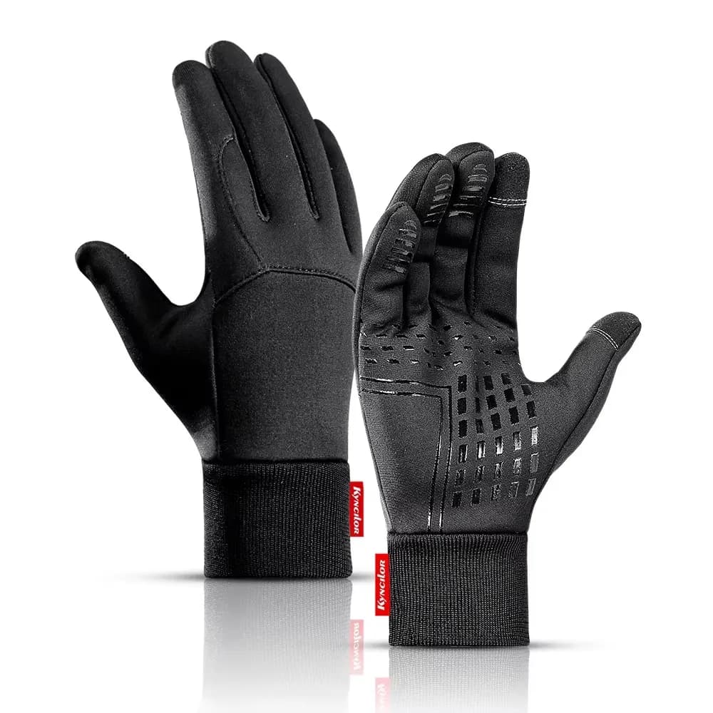 Hot sale winter outdoor sport racing glove touch screen hot fitness gym full finger gloves for men women sports gloves