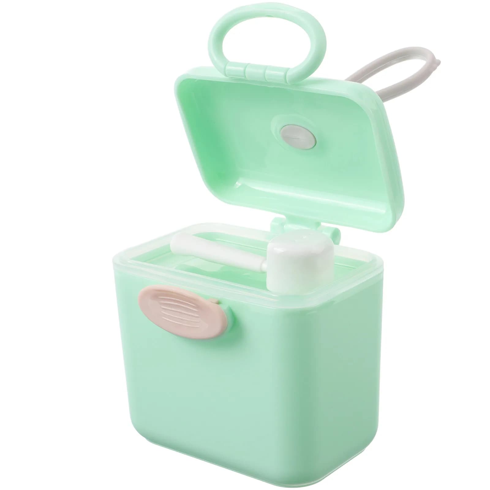 Portable Formula Storage Box Large Capacity Powder Formula Dispenser Infant Toddler Travel Outdoor Feeding Container Milk