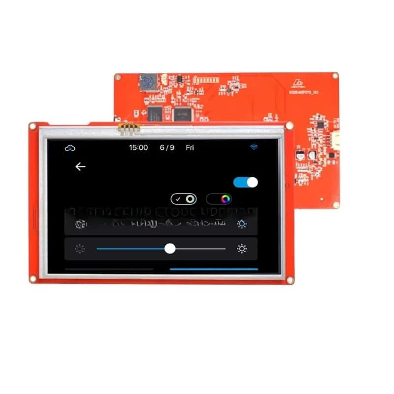 Pannello touch screen a transistor a film sottile con display LCD intelligente per interfaccia uomo-macchina con resistenza serie intelligente da utilizzare con Arduino