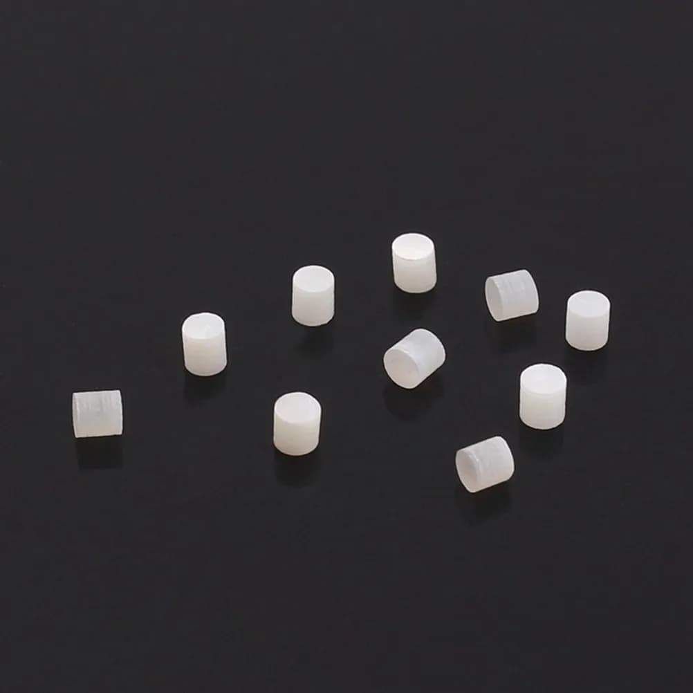 100 Pezzi di Conchiglie Bianche per Tastiera di Chitarra, Diametro 3mm, Marcatori per Ukulele, Banjo, Mandolino, Decorazioni