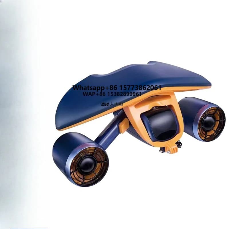 White Shark MIX Diving Propulsore Ecological Portable Light for Offshore Water Snorkeling with Double Powerful Plastic Motors