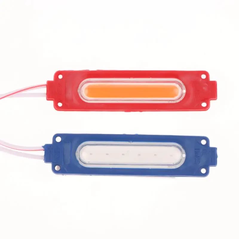 Light Warning Light for Vehicles 12V, 1 or 2 Pieces COB Red Strobe Blue for Auto Moto Bikes, Decorative Lighting for Grid