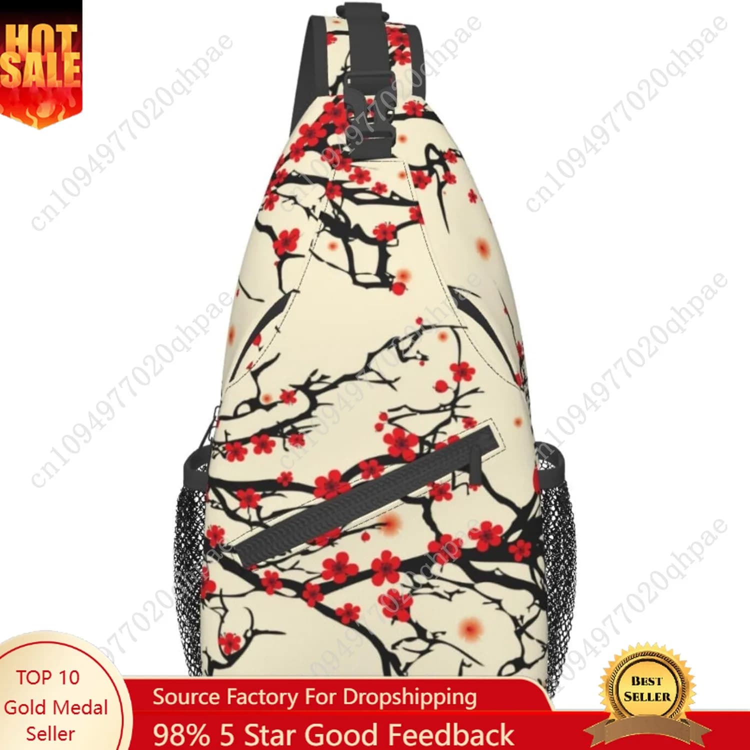 Zaino a tracolla unisex per uomo donna Borsa a tracolla casual sul petto Zaino a tracolla Zaino da viaggio per escursionismo
