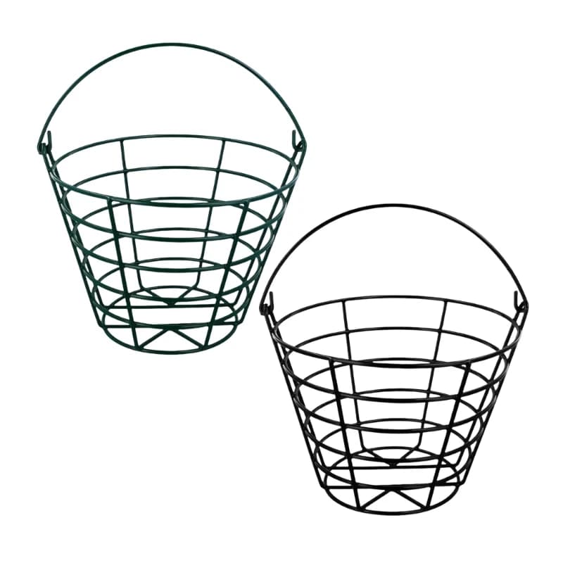 Golf Ball Basket With 50 Capacity Collapsible Handle For Driving Practice And Training 24BD