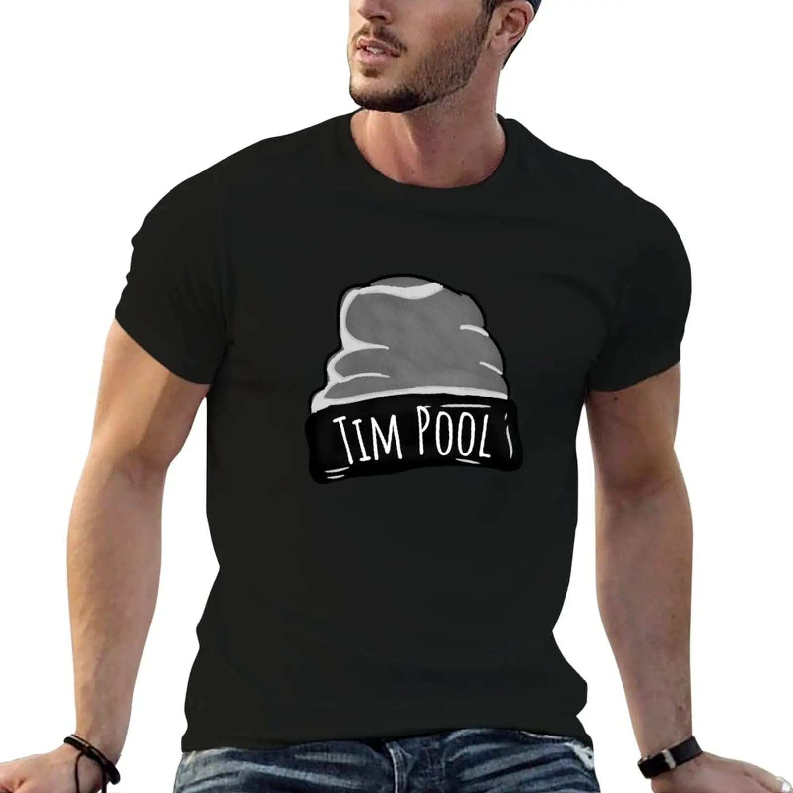 Tim pool beanie T-Shirt t shirts designer t shirt man luxury t shirt man casual T-shirt