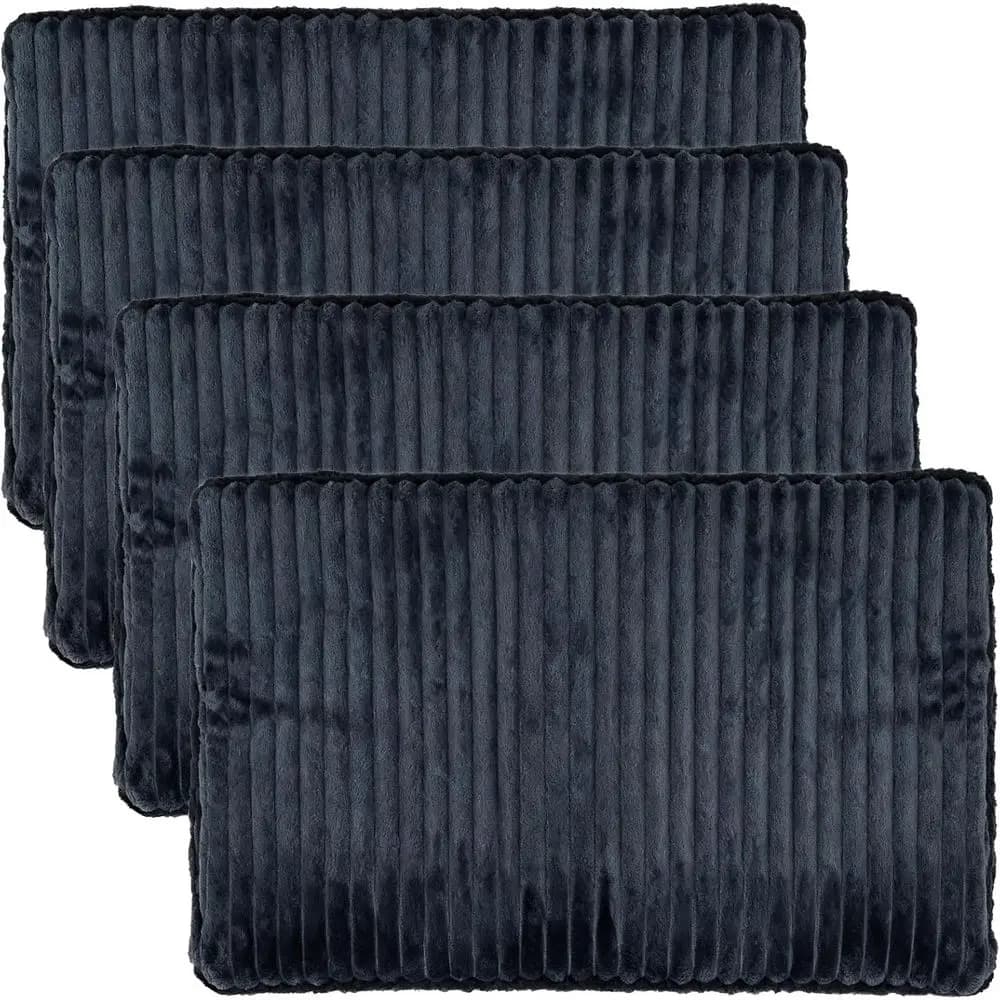 Set di 4 Tappetini Autoriscaldanti per Animali Domestici, 22x16 Pollici, Ideali per Gatti e Cani