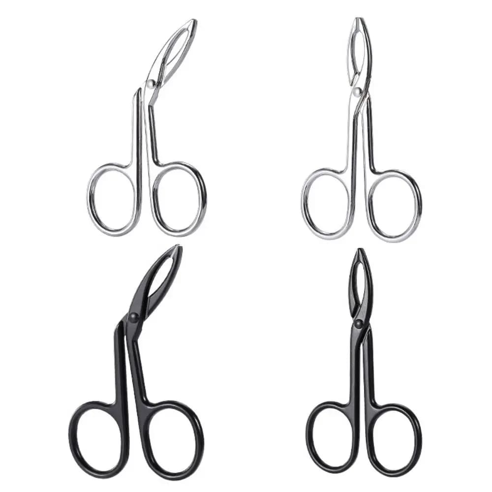 with handles Tool for epiling Eyebrow Grips Clips Straight Toe Grips Clips for eyebrows Hair Scenter Hairgripping
