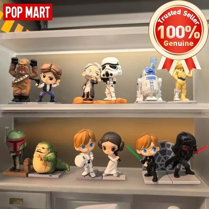 POPMART Hot Genuine Star Wars Series Blind Box Trendy Toy Figurine Anime Merchandise Decoration Gift For Boys Ornaments Figure