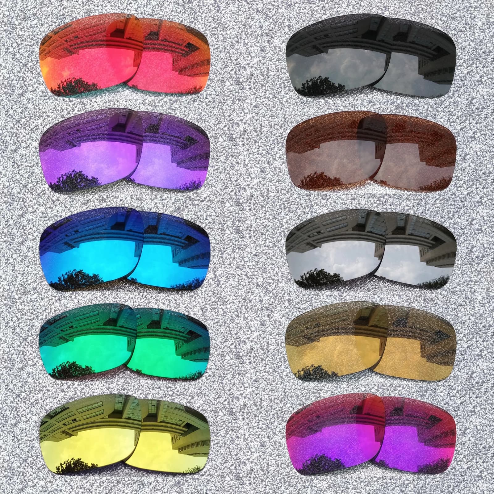 Lenti di ricambio polarizzate HDTAC per occhiali da sole Spy Optic Discord Opzioni multicolori
