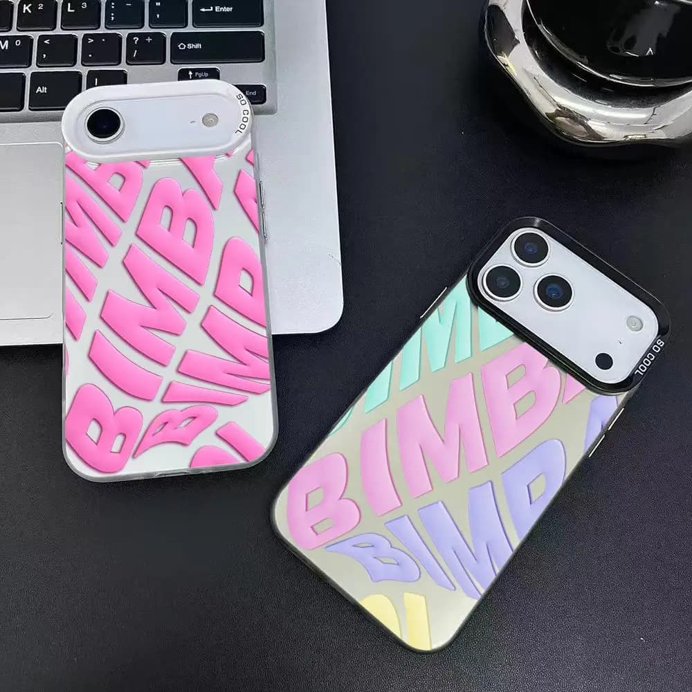 Beautiful Butterflybimbas &y LolitalolaS Phone Case For iPhone 17 16 15 14 13 12 Pro Max Air Matte Laser Aurora Shockproof Funda