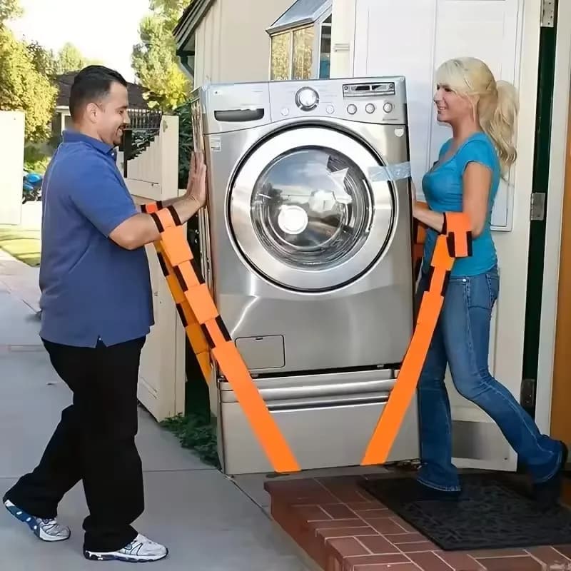 Furniture and Electrical Manipulation Straps to save labor for the transport of heavy objects Reusable and resistant belts for moving
