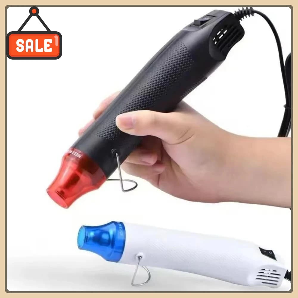 Pistola ad Aria Calda Manuale Standard US/EU, Strumento Elettrico per Saldatura e Riscaldamento con Controllo della Temperatura