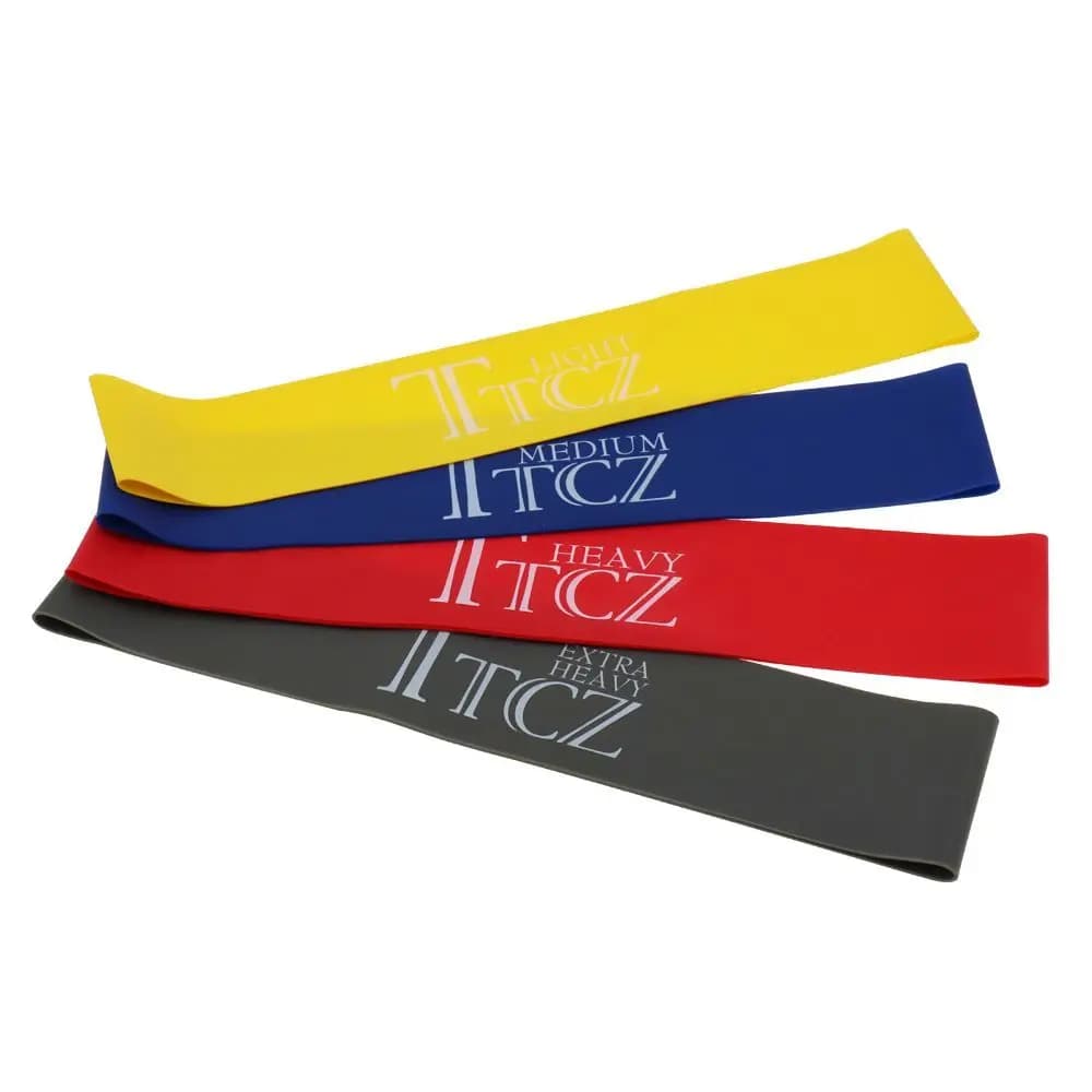 Attrezzatura per Fitness Cross Fit, Fasce Elastiche in Gomma per Yoga e Pilates, Bande di Resistenza per Allenamento