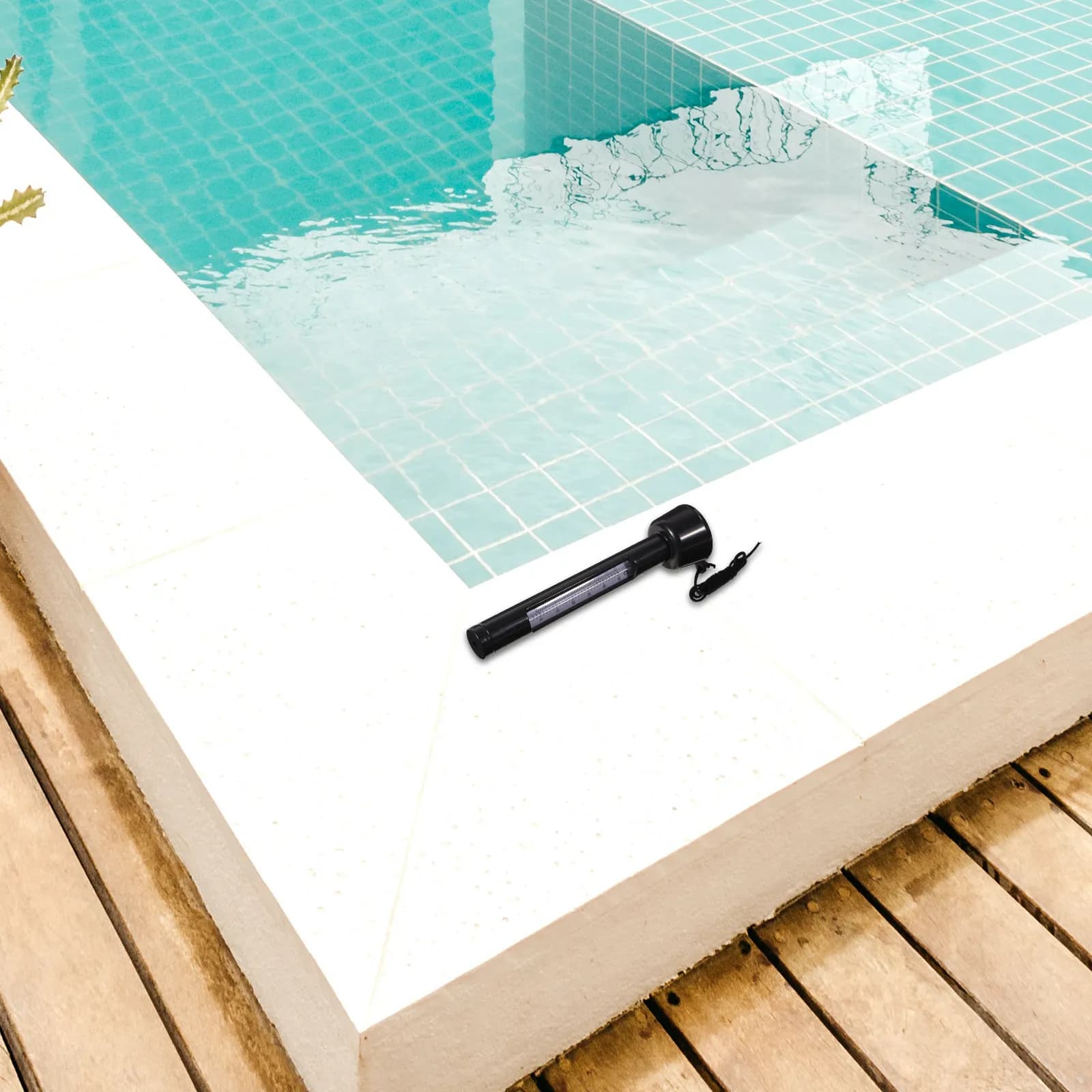 Termometro Galleggiante per Piscina, Strumento di Misurazione Accurata della Temperatura dell'Acqua per Piscine, Spa, Vasche Idromassaggio, Vasche da Bagno e Stagni