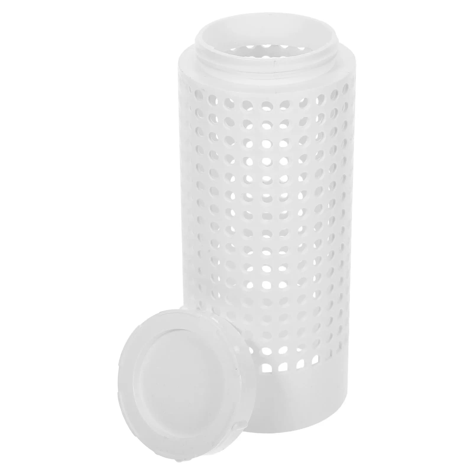 104Mm Drainage Filter Mesh for Downspout Drop Outlet Gutter Connector Rain Gutter Accessory in Ground Compost Bin Garden Yard