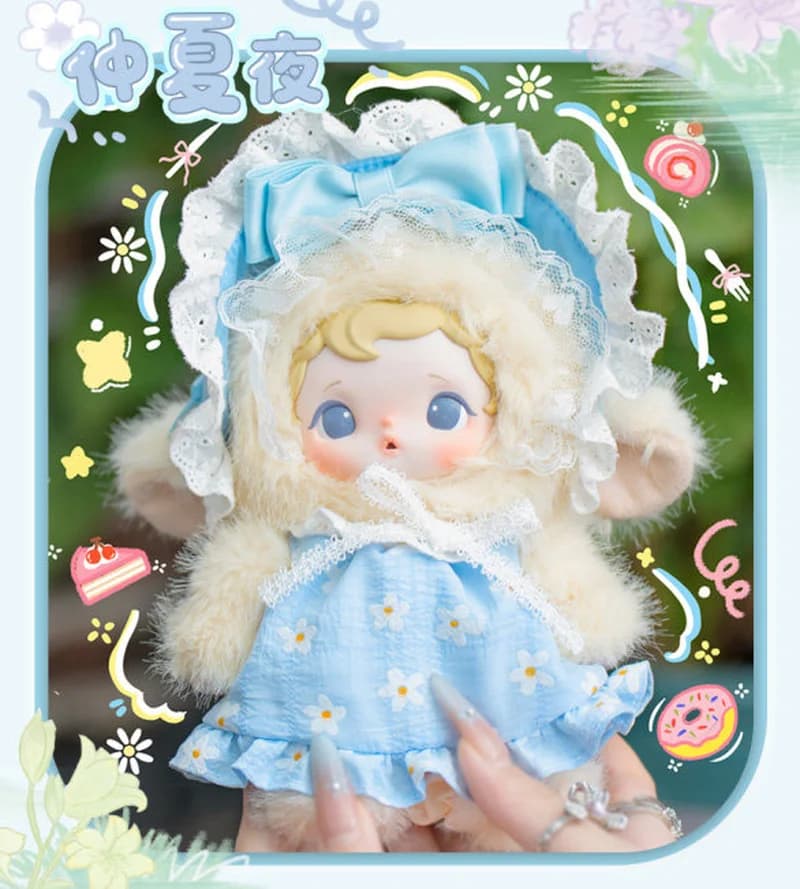 Xiaokui Serie Idilli Pastorali Peluche Portachiavi Blind Box Kawaii Animale di Peluche Ornamento Stile Country Regali a Sorpresa Souvenir