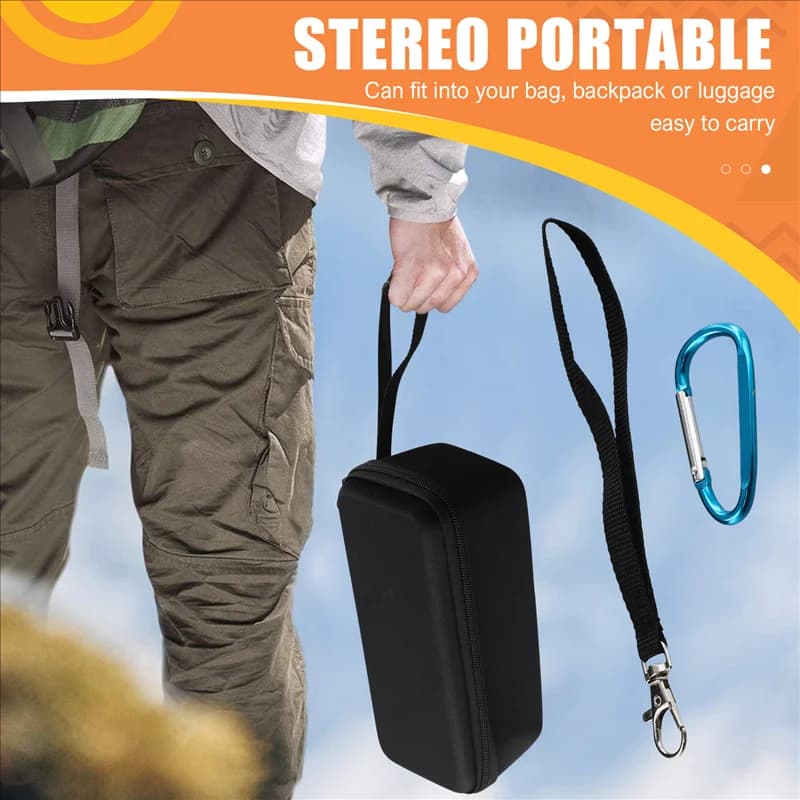 PHILE-Per Flip 6 Custodia Borsa Altoparlante Bluetooth senza fili EVA Scatola protettiva da viaggio portatile rigida antiurto