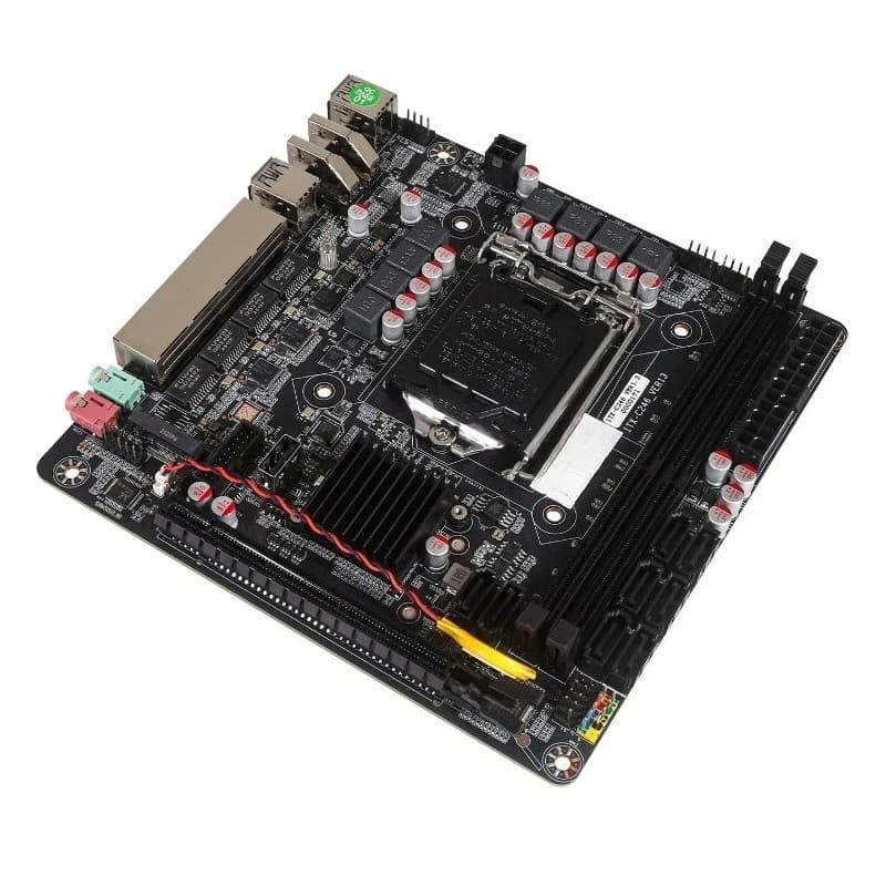 ITX C246 Circuit Board Low Power Design for NAS Storage Server & Soft Routing, ECC Compatible