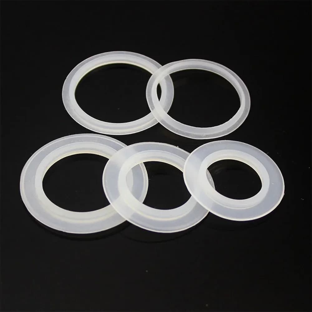 1pc Basin Exhaust Ring Silicone Ring Spare Gasket Bathtub Washer Pop-up Tape Sealing Washer Home Hydraulic Parts Accessories