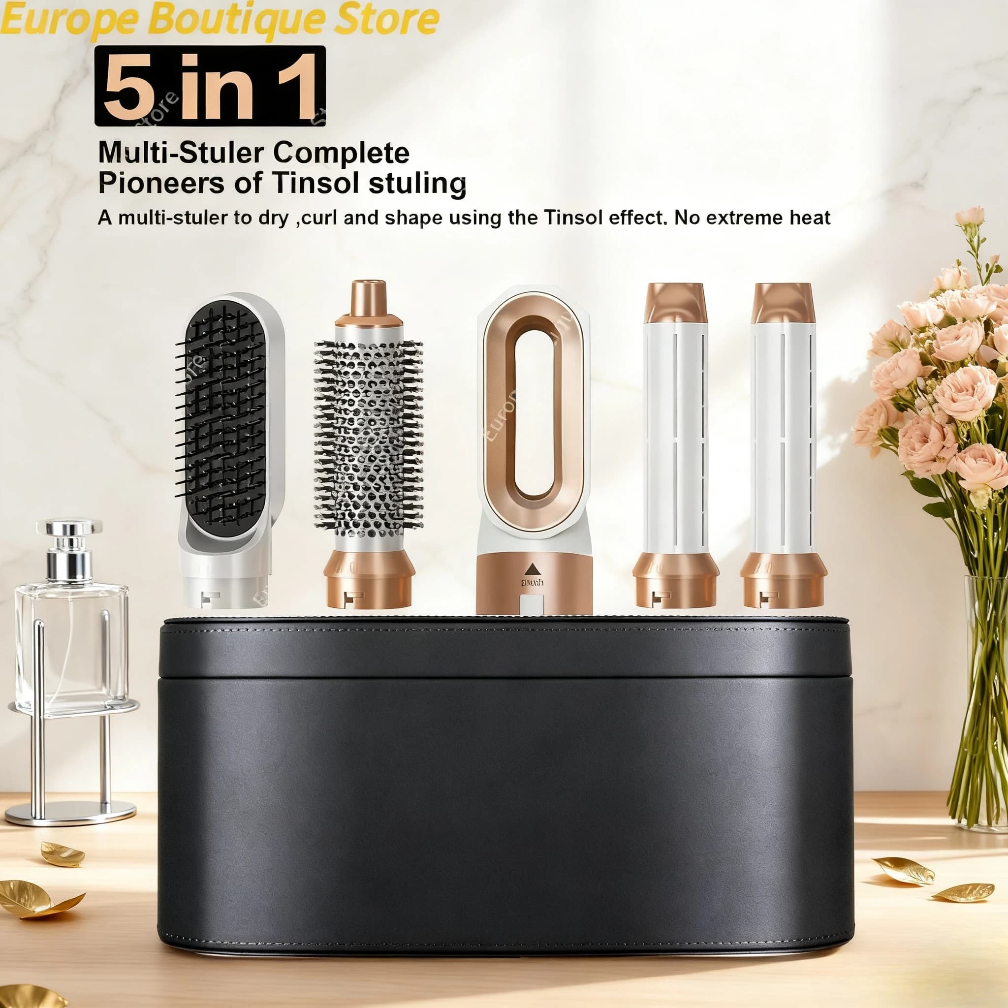 Professional 5 in 1 Hair Hair Dryer Bigodino For Dyson Airwrap Hair Dryer Tool For Styling Hair Clip Tool