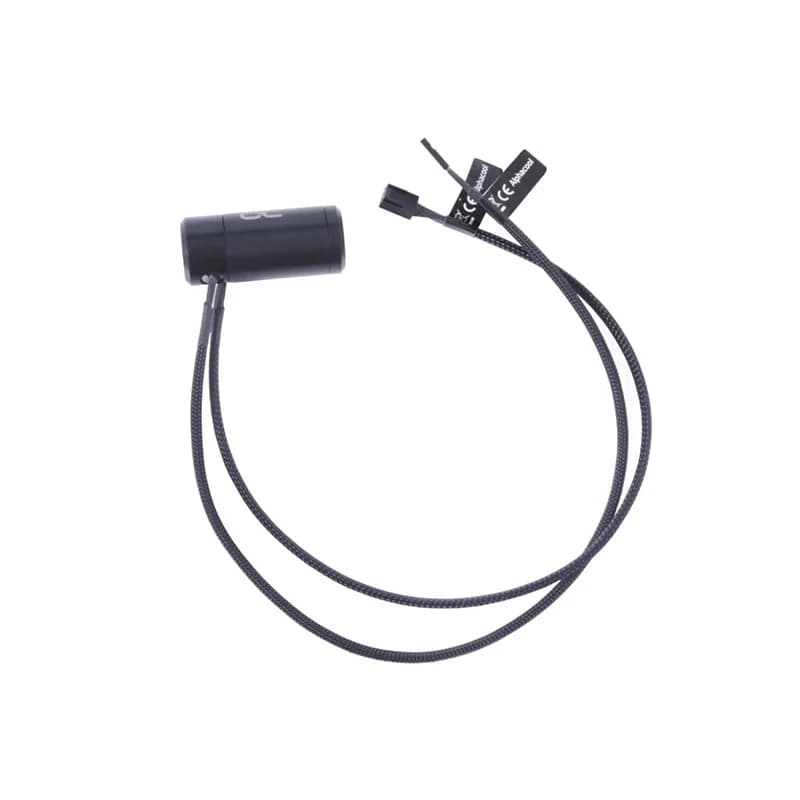 100% Original Alphacool ES Flow And Temperature Indicator " High Flow" With RPM Signal,2X G1/4",Water Cooling Measure Meter