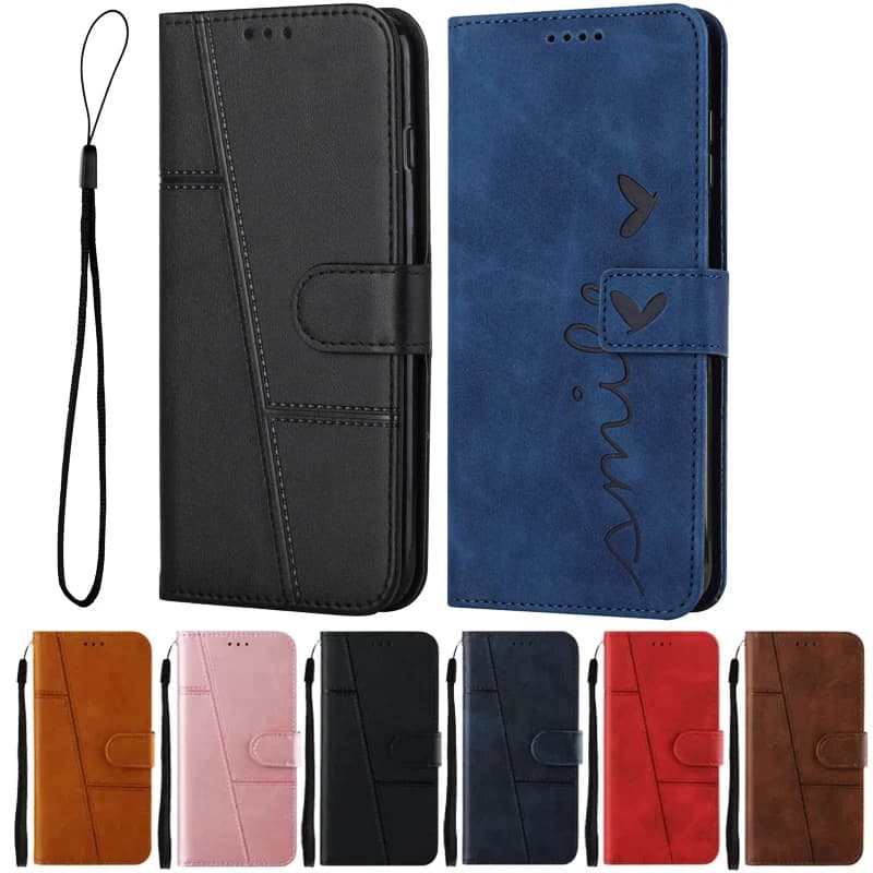 Custodia per telefono per Infinix Hot 40 Pro 30i 40i 30 Play Custodie in pelle NFC Hot40 40Pro Hot30 Hot30i Hot40i PlayNFC Portafoglio Flip Cover
