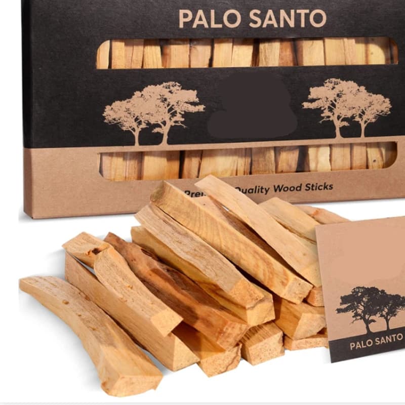 Bastoncini di Incenso Naturale Palo Santo per Yoga, Buddha, Aromaterapia Domestica, Profumo Intenso di Materiali Antichi, Purifica l'Aria, Guarisce l'Anima