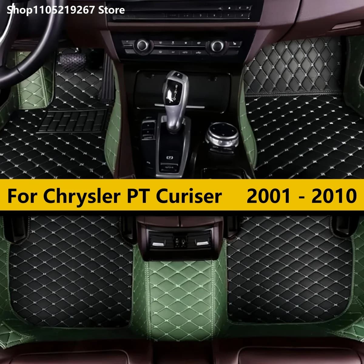 Tappetini auto adatti per Chrysler PT Curiser 2001 2002 2003 2004 2005 2006 2007 2008 2009 2010 Auto Tappeti Piede Coche Accessori