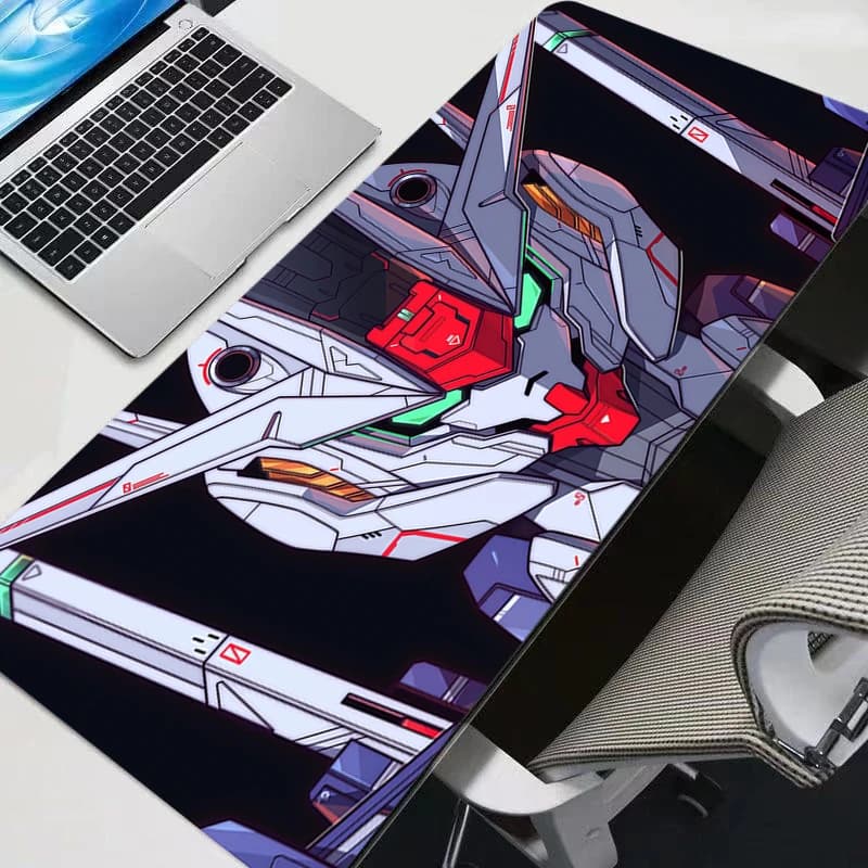 Mouse Pad Mobile Suit Gundam Gaming Accessories Gabinete Gamer PC Computer Desk Mat Large XXL Keyboard Tablet Mousepad