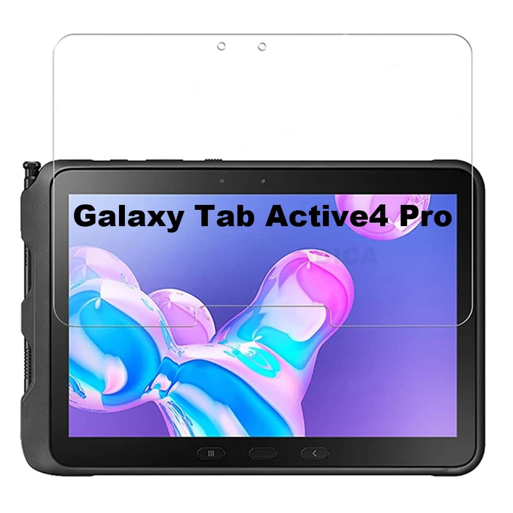 Per Samsung Galaxy Tab Active4 Pro 2022 Protezione schermo in vetro temperato Tablet da 10.1 pollici HD Pellicola protettiva trasparente T636