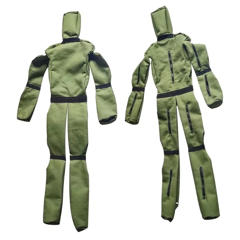 Training mannequin mannequin for rescue with sand bag, vacuum boxing bag not filled by 175 cm