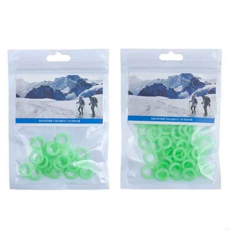 Fluorescent curtain rings from 92me from 20/50pcs/light rings with flag fishing shaped fishing track