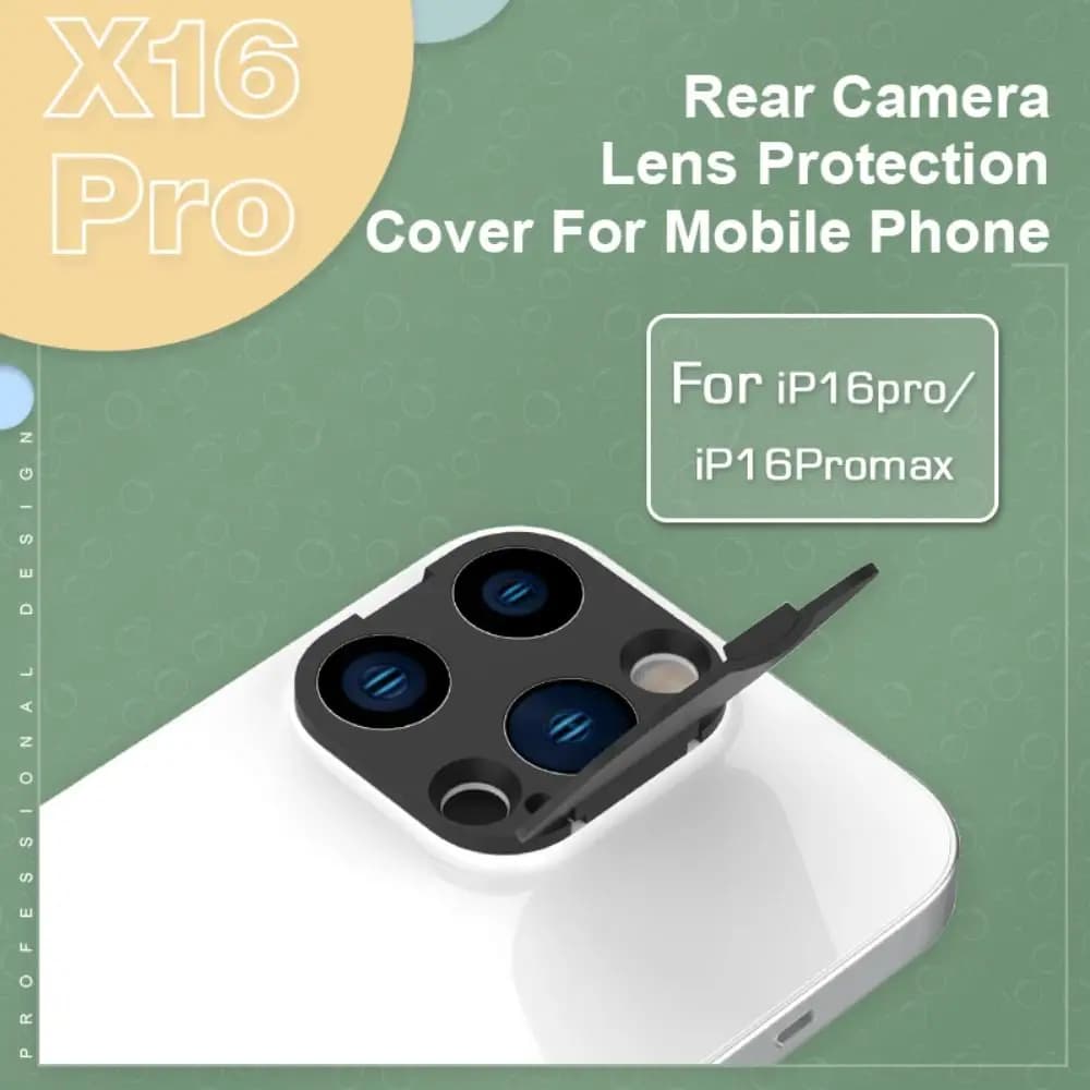 WebCam Back Cover Camera lens Plastic Protective Wall decal for privacy Camera cover protection for iPhone 16 Pro/16 ProMax