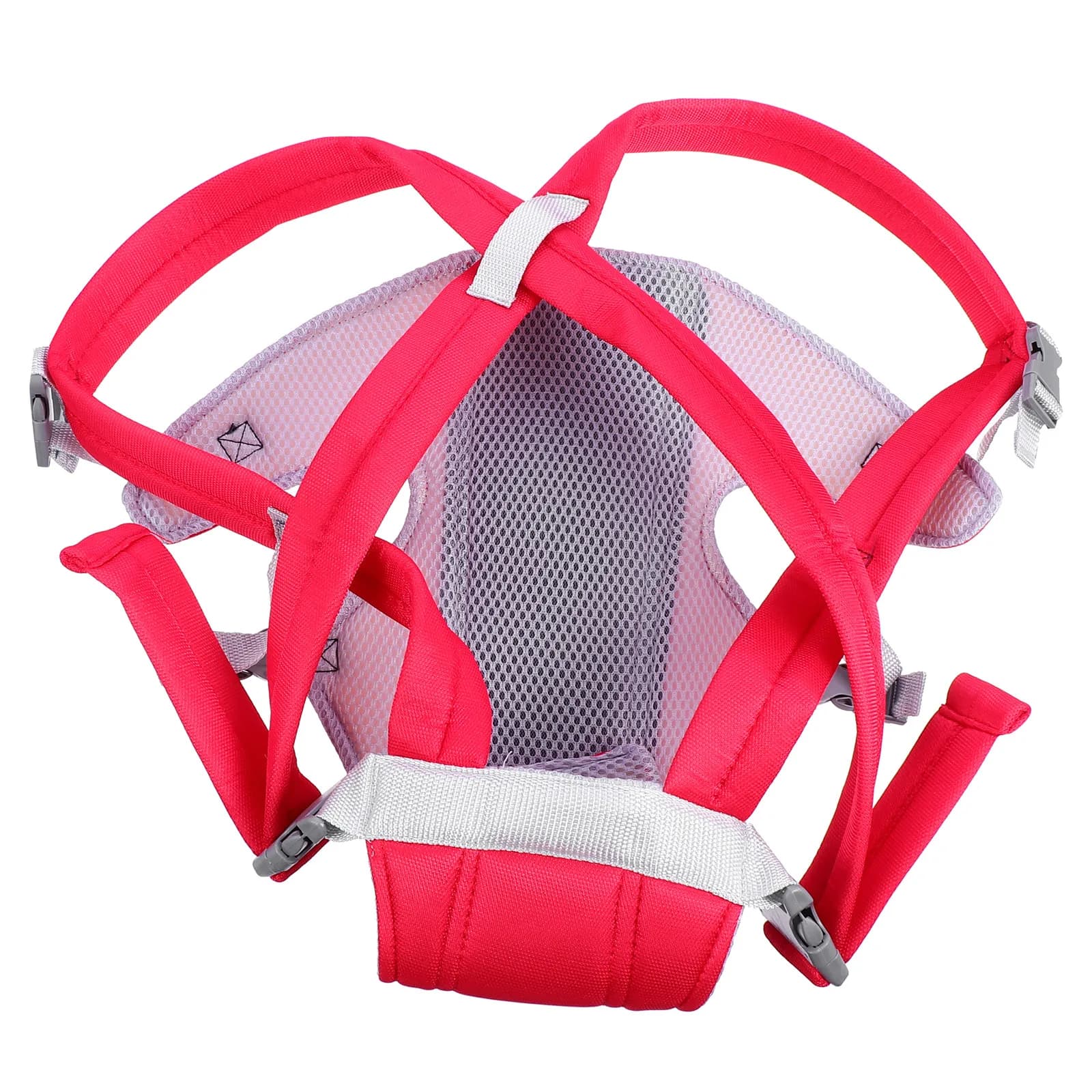 Marsupio per Neonati Traspirante con Rete a Nido d'Ape 3D, Design con Cinghie Ultra-Larghe per Neonati e Bambini Fino a 15 Kg