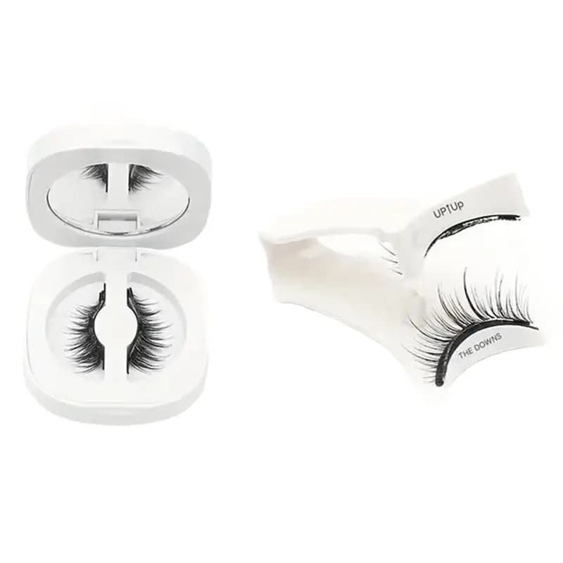'LOVE'Reusable soft magnetic eyelashes, without glue need, 3D eye makeup eyelashes, easy to apply, natural-looking