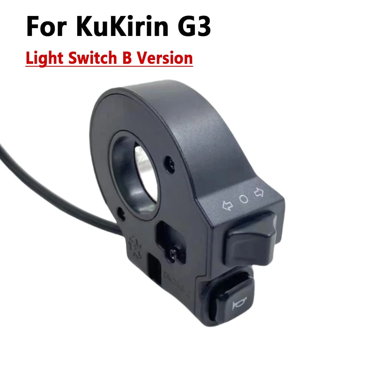 Per Kukirin G3 Scooter elettrico Faro originale Corno Indicatore di direzione Interruttore combinato Pezzo di ricambio per veicolo
