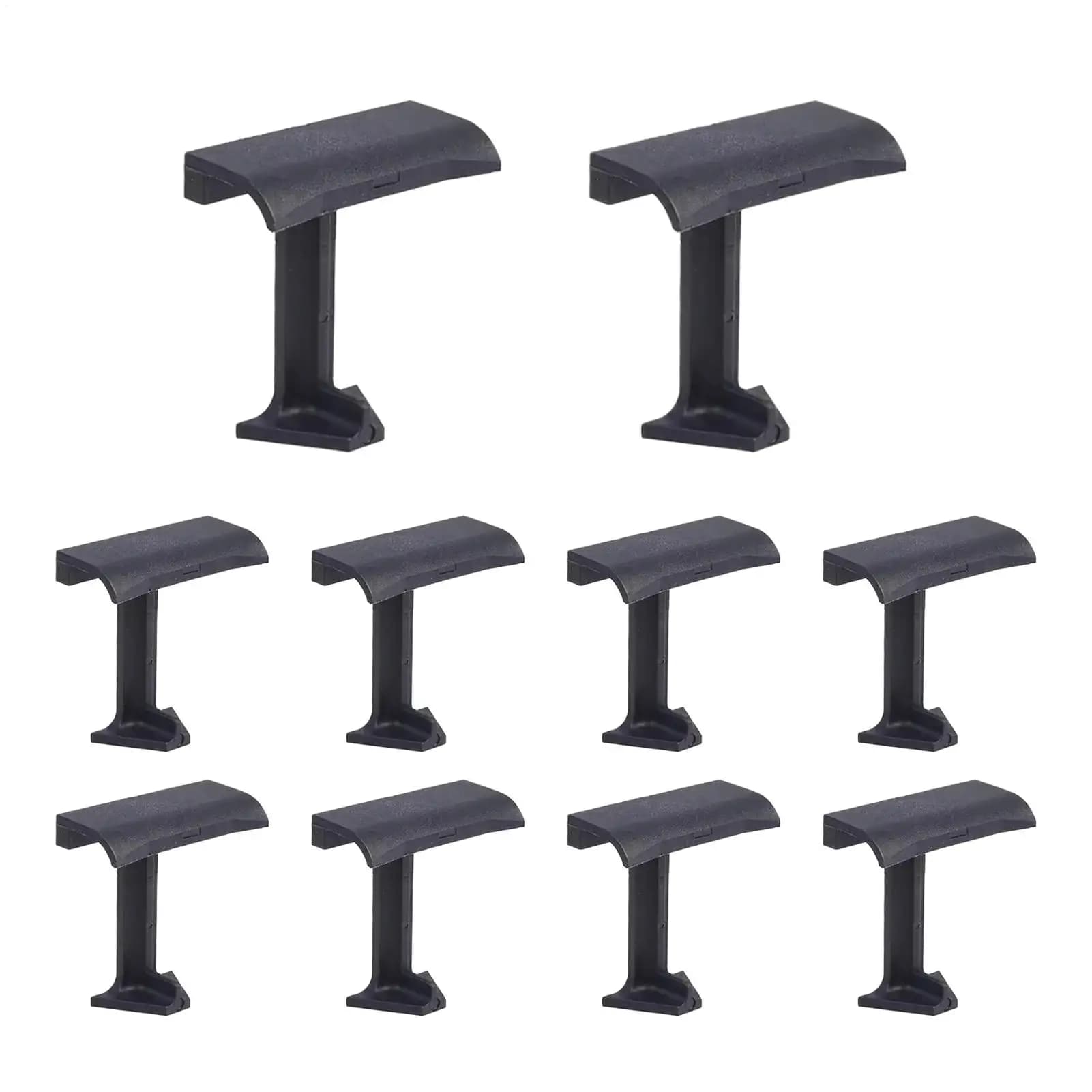 Solar Panel Mounting Brackets 10 Pieces 30mm Water Guide And Mud Discharge Clamps Solar Panel Mounting For Roof House Balcony