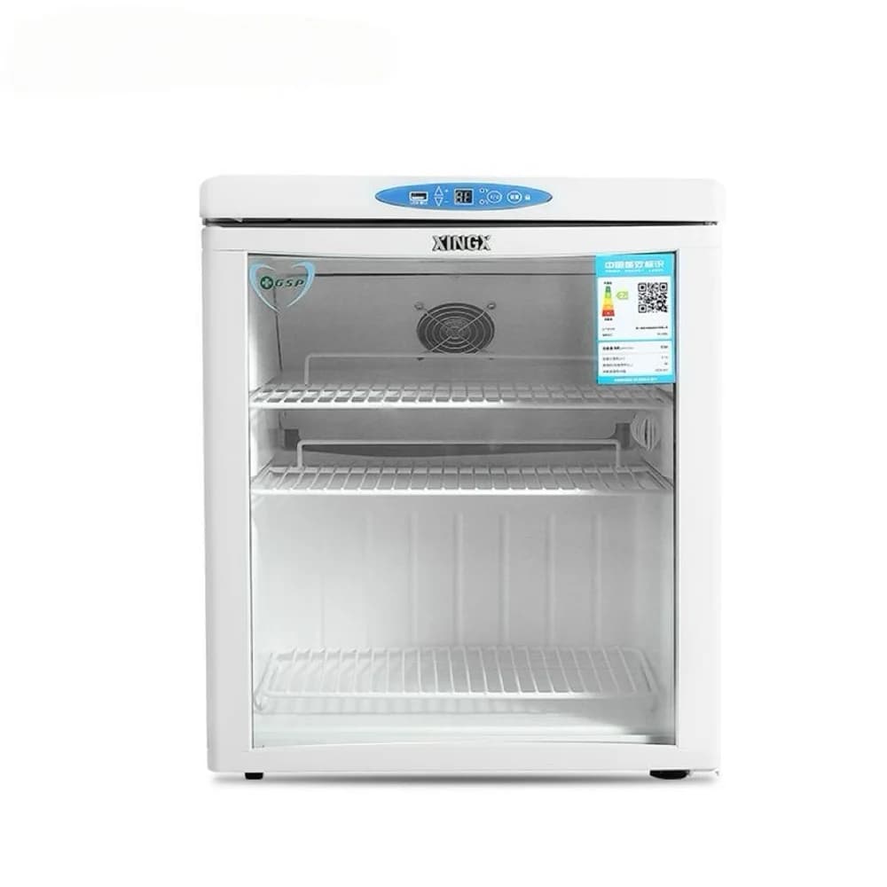 Suitable for all new smart devices2-8°C Upright Pharmacy Medical zer Refrigerator UL Certified with Glass Door Lock