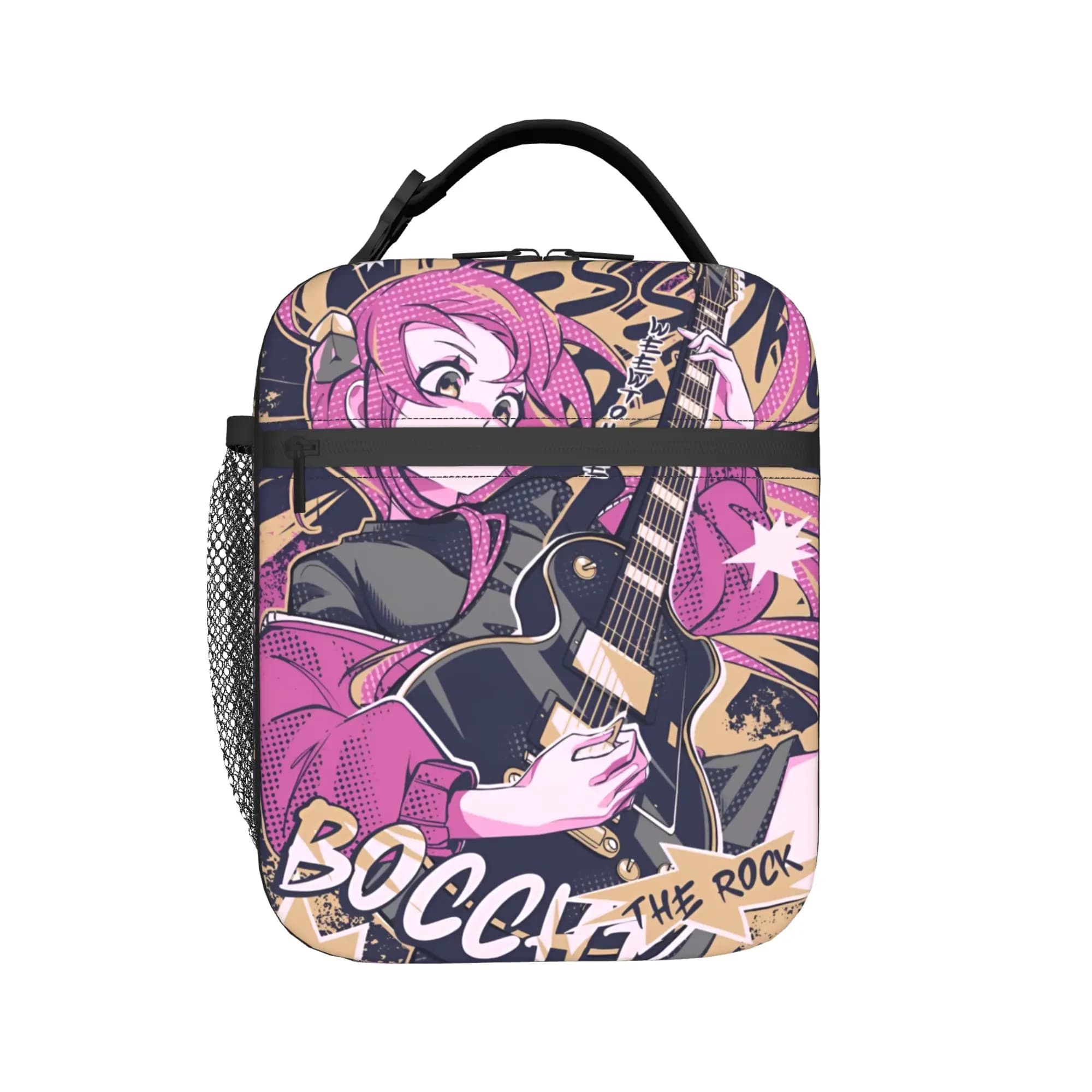 Custom B-Bocchis the R-Rocks Lunch Bag Thermal Cooler Club Music Anime Kessoku Band Insulated Lunch Box for School