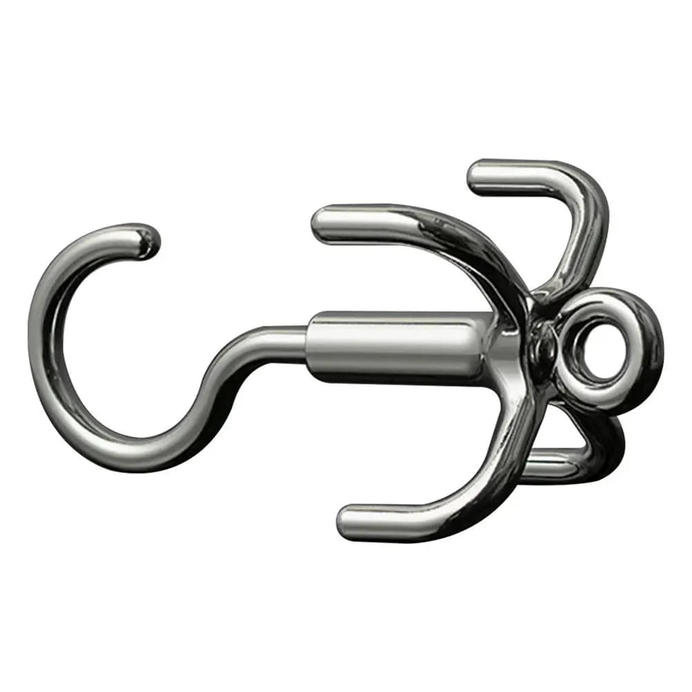 Swivel hanger with hooks for Hats, Belts, Ties and Coats - Space for Wardrobe and Home