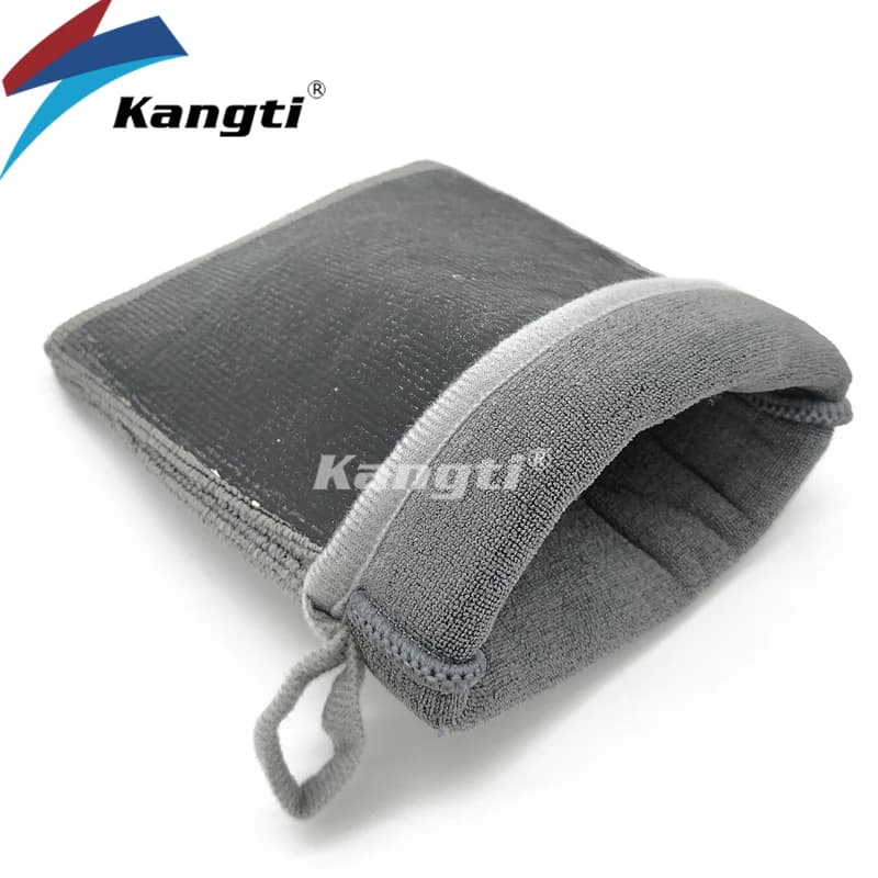Kangti Magic Clay Bar Guanti per il lavaggio Strumenti per la pulizia dell'auto Asciugamano per la cura dell'auto Dettagli per auto Panno pulito magico Guanto per barra di argilla polacca