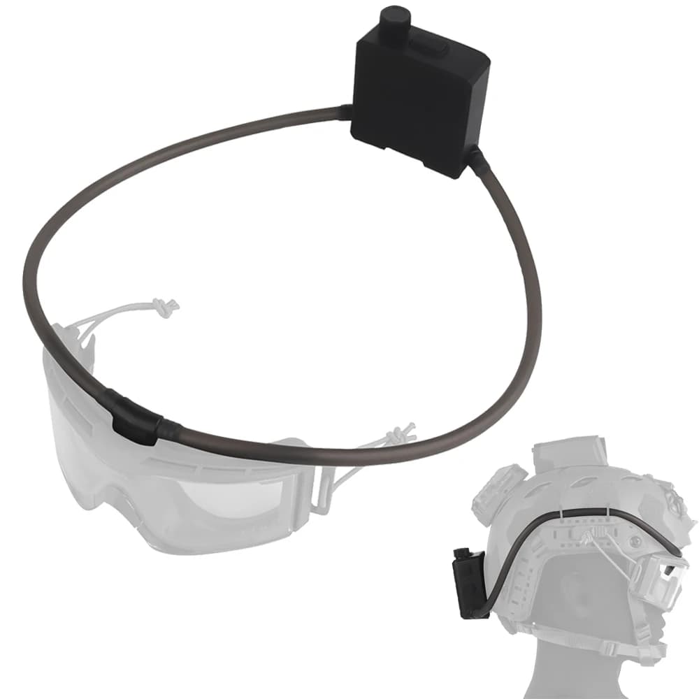 Occhiali tattici Disappannamento Ventilatore Caccia all'aperto Tiro Occhiali softair Kit antiappannamento Escursionismo Sci Moto Attrezzatura di protezione di sicurezza