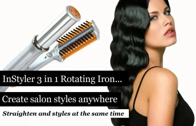 Bigodino for Professional Hair Sprinkle Iron Curly Hair Brush Bigodino Styler 2 in 1 Hair styling tool Iron curling brush