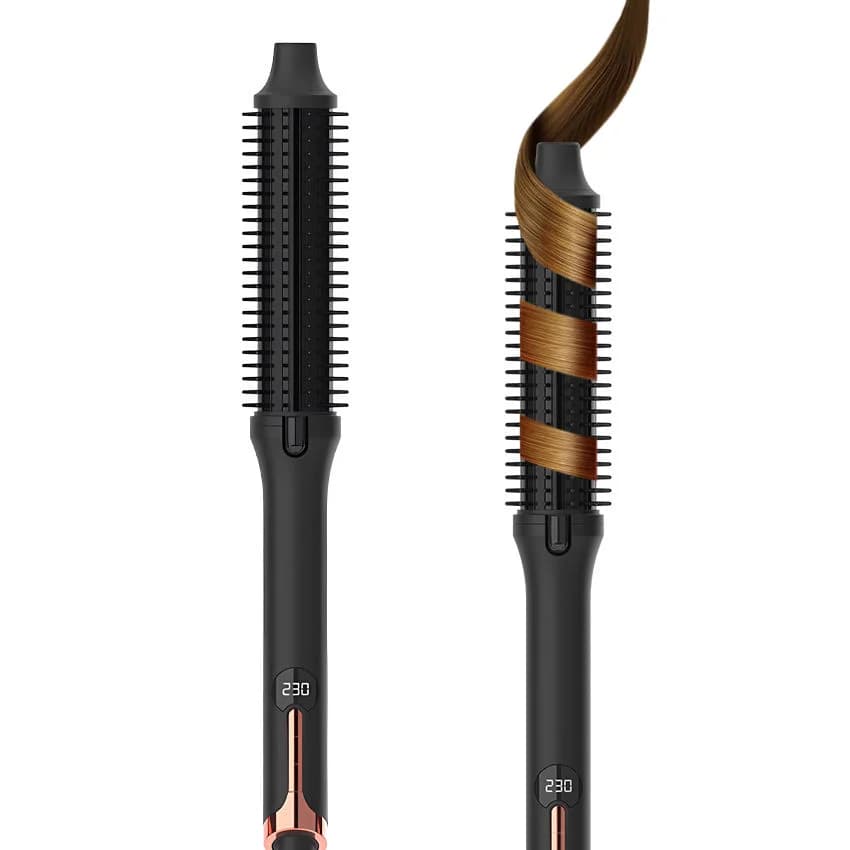 Piastra per capelli elettrica compatta e portatile con riscaldamento rapido con strumento per lo styling di protezione NTC