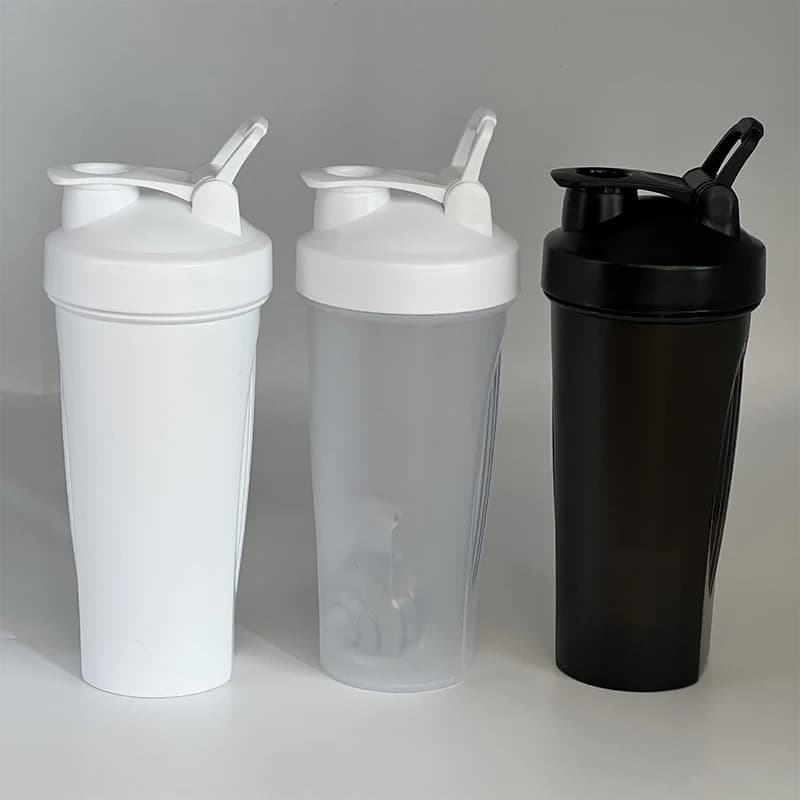 600ml Protein Shaker Bottle Protein Powder Shake Cup for Gym Ffitness Shaker Scales Portable Water Bottle Slushy Cup